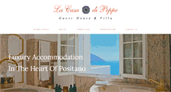 Desktop Screenshot of lacasadipeppe.com